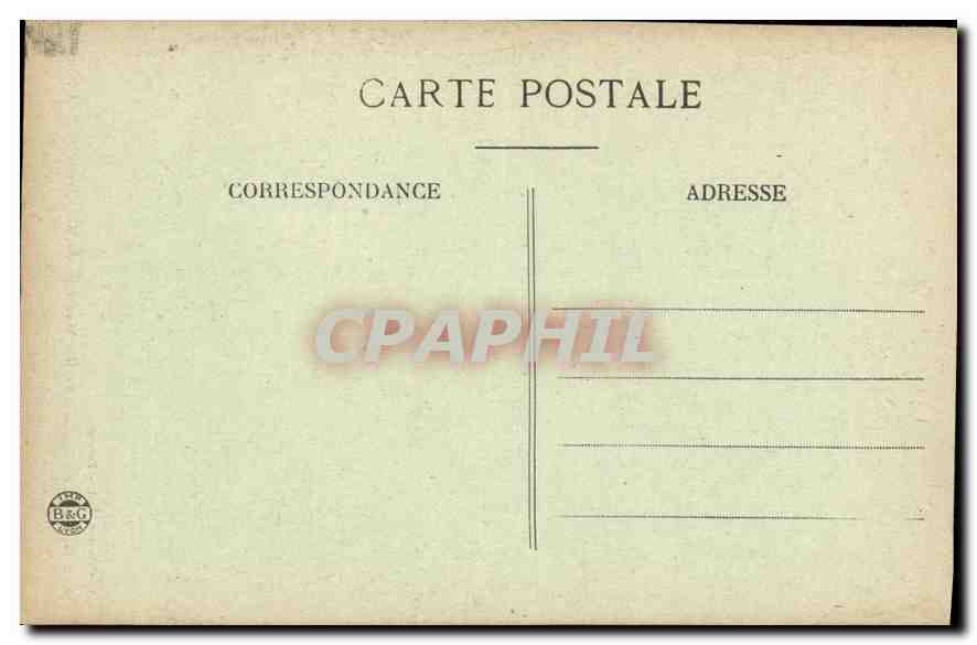 CPA Bourg Eglise de Brou Mausolee de Marguerite de Bourbon  — Rückseite
