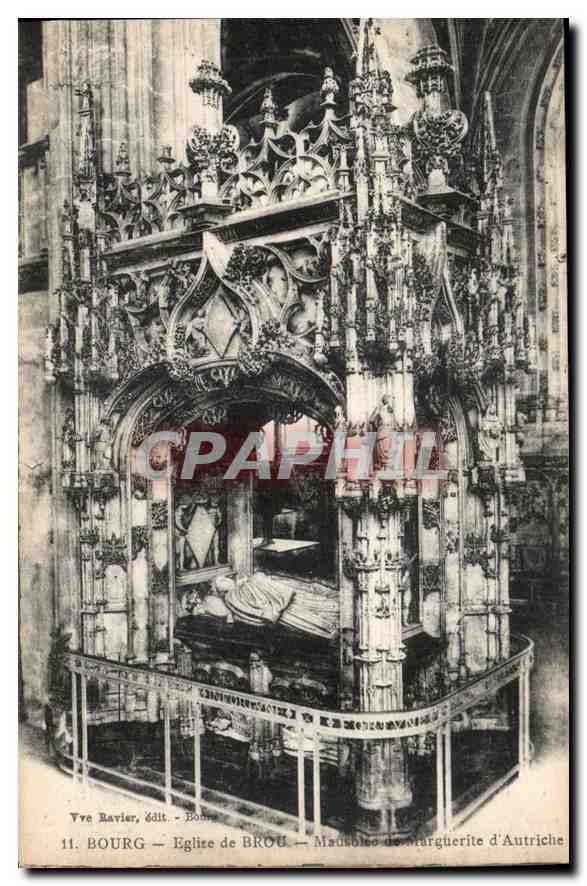Bourg - Église de Brou - Mausolée de Marguerite d'Autriche
