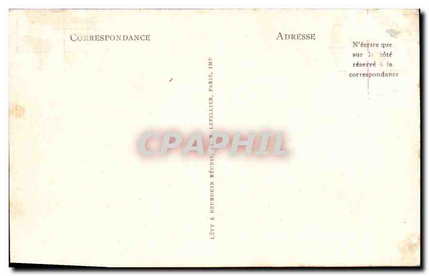 CPA Lourdes La Vallee d'Argelles et les Pyrenees vues du Pic du Jer  — Verso