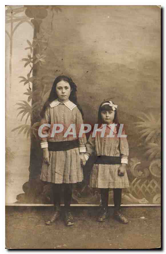 CARTE PHOTO Enfants 