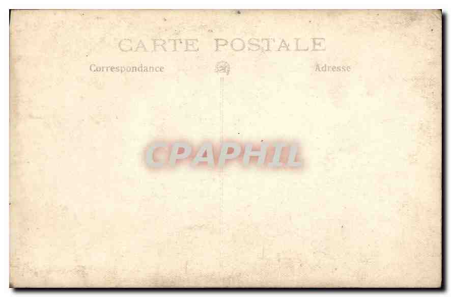 CARTE PHOTO Enfants  — Verso