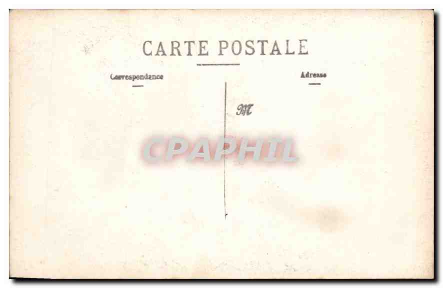 CARTE PHOTO Homme Violon Musique — Rückseite