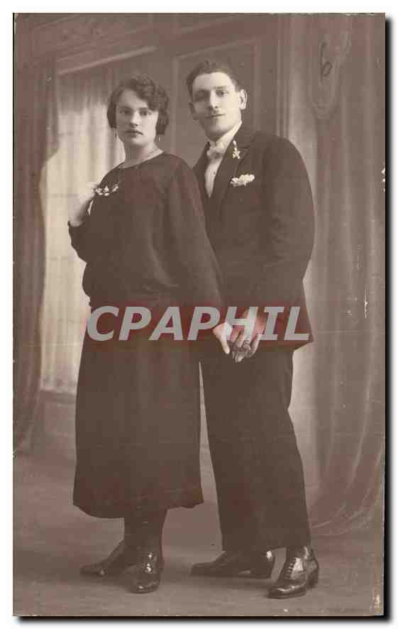 CARTE PHOTO Femme