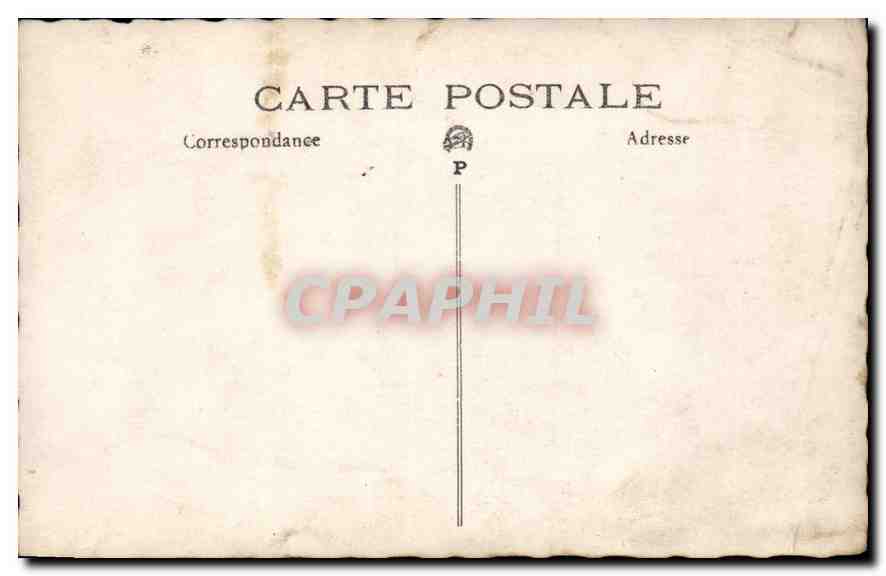 CARTE PHOTO Enfants — Rückseite