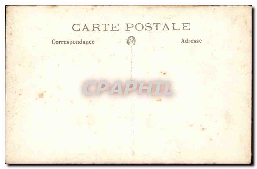CARTE PHOTO Femmes — Verso