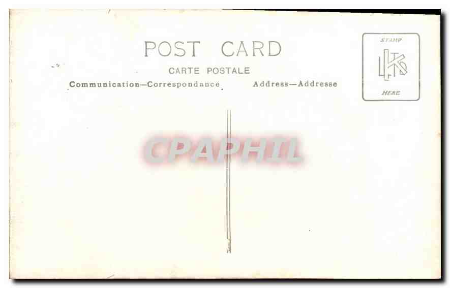 CARTE PHOTO Femmes Famille — Verso