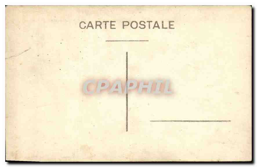 CARTE PHOTO Femme Famille — Verso