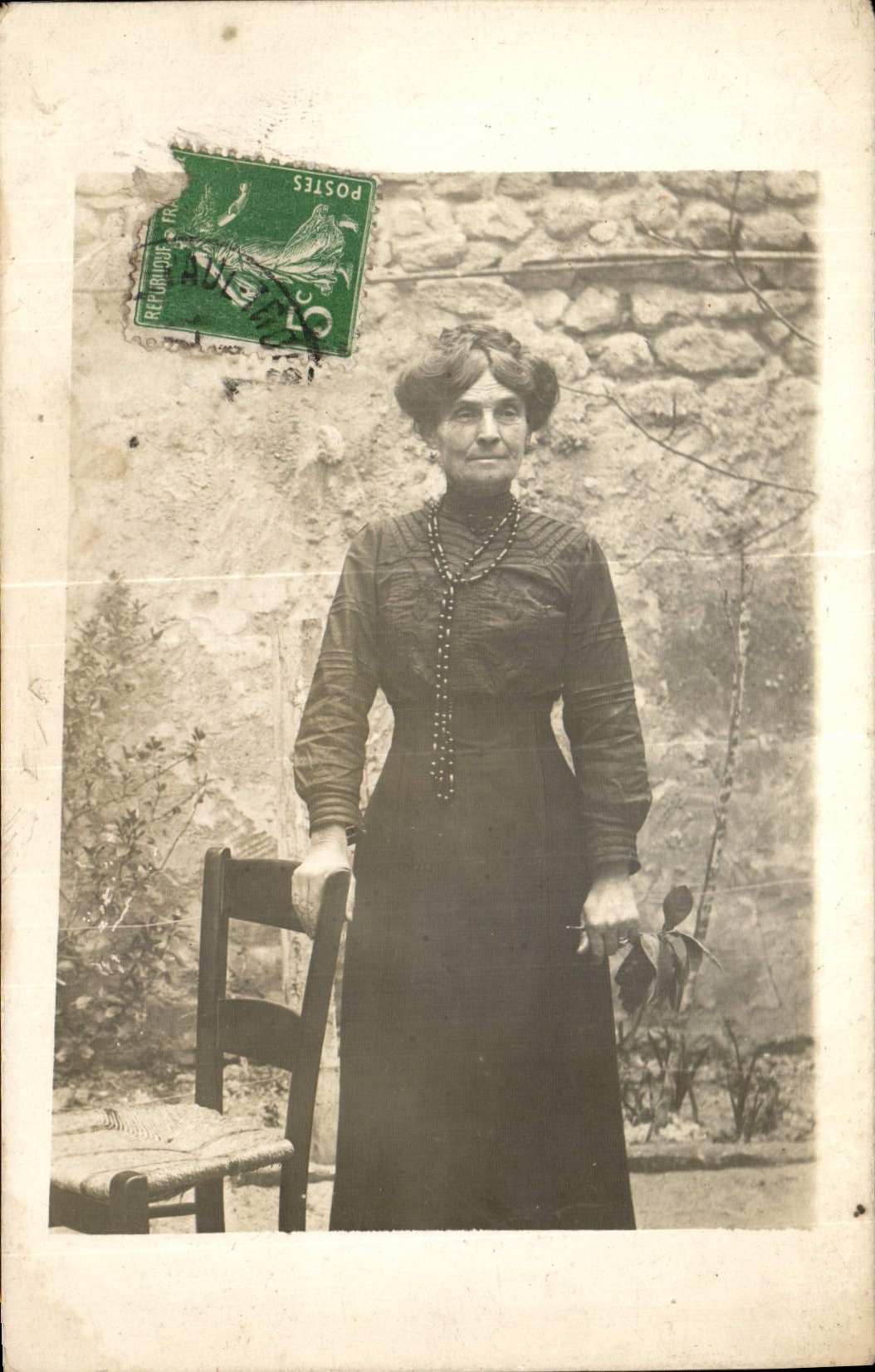 CARTE PHOTO Femme