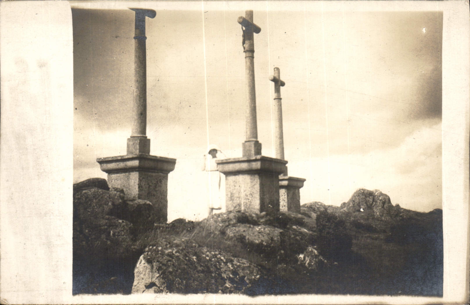 CARTE PHOTO Calvaire