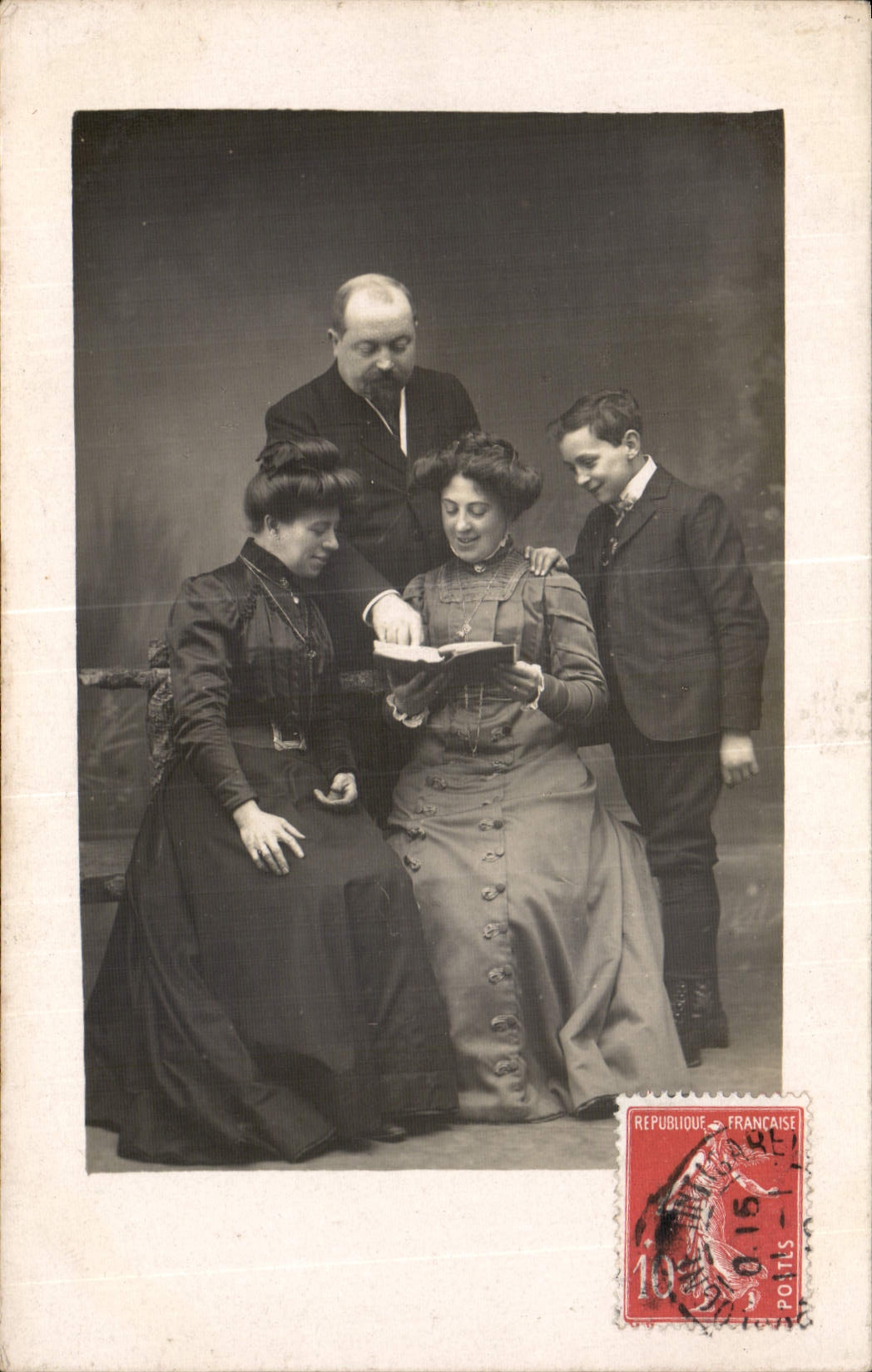 CARTE PHOTO Femme