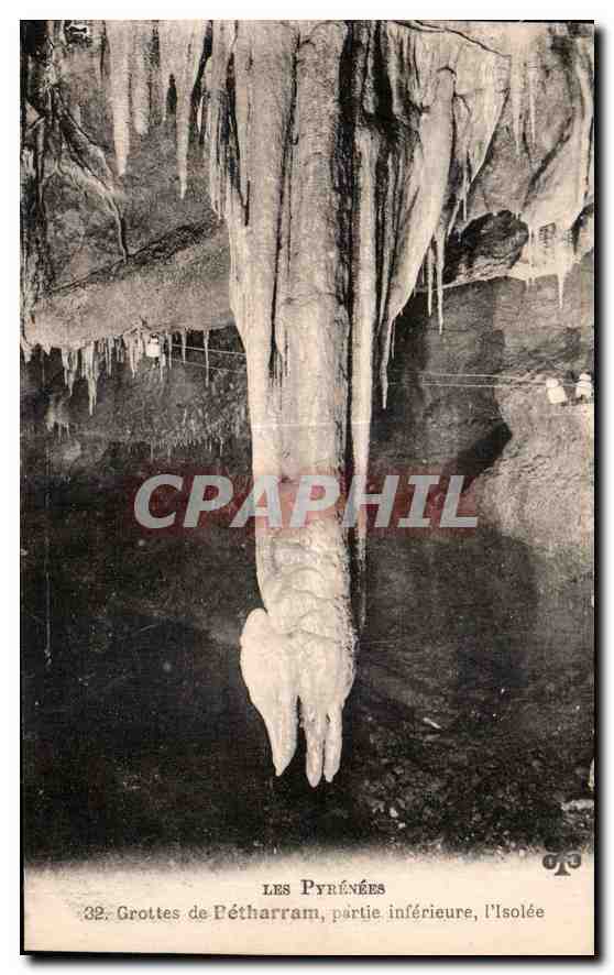 CPA Les Pyrenees Grottes de Betharram partie interieure l'Isolee 
