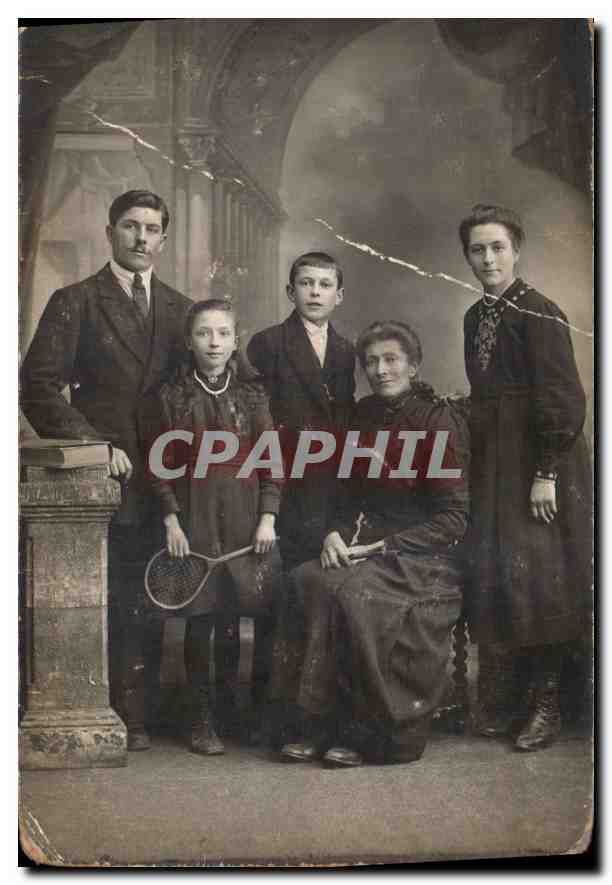 CARTE PHOTO Femmes Pontoise