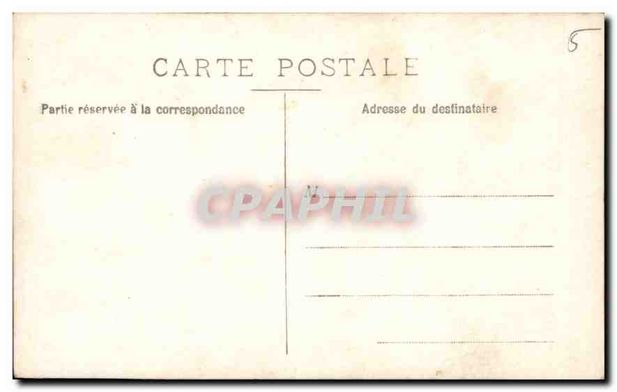 CARTE PHOTO Femme Mariage — Rückseite