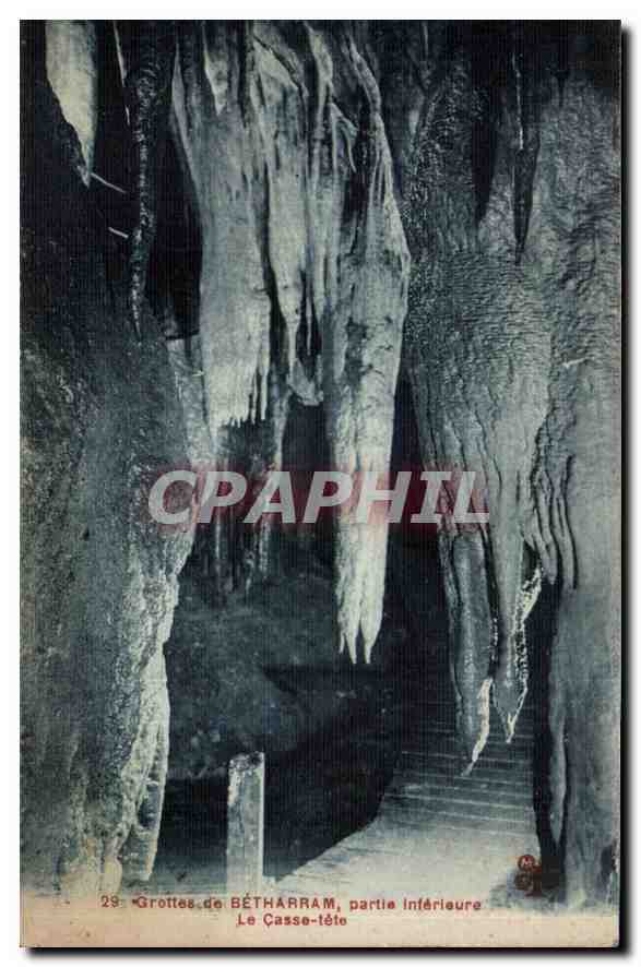 CPA Grottes de Betharram partie interieure Le Casse tete 