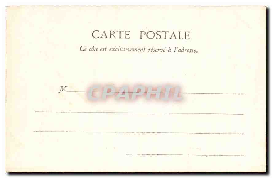 CPA Compiegne Le Chateau Salon des fleurs  — Rückseite