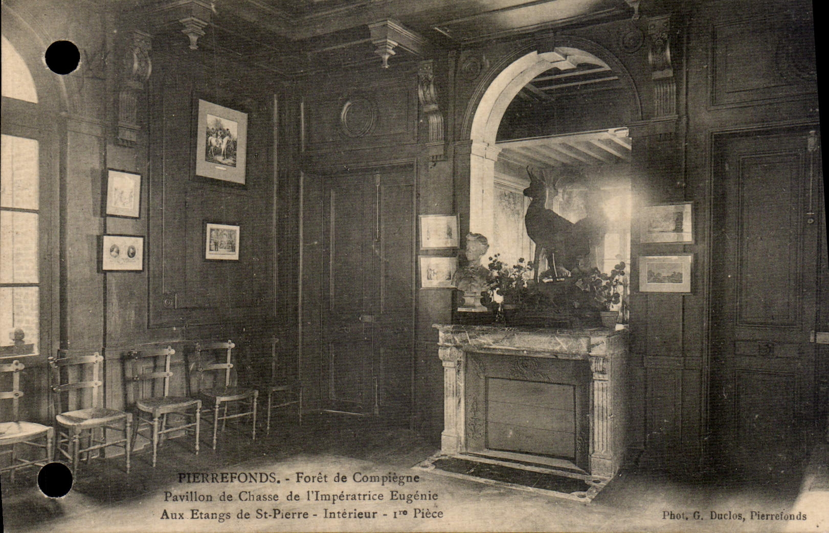 CPA Pierrefonds Foret de Compiegne 