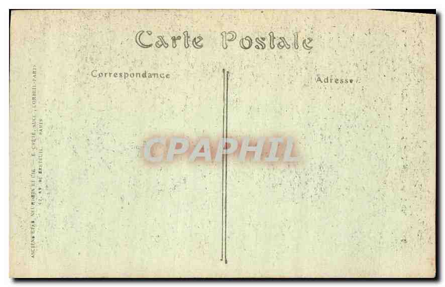 CPA Compiegne L'Hotel de Ville  — Rückseite