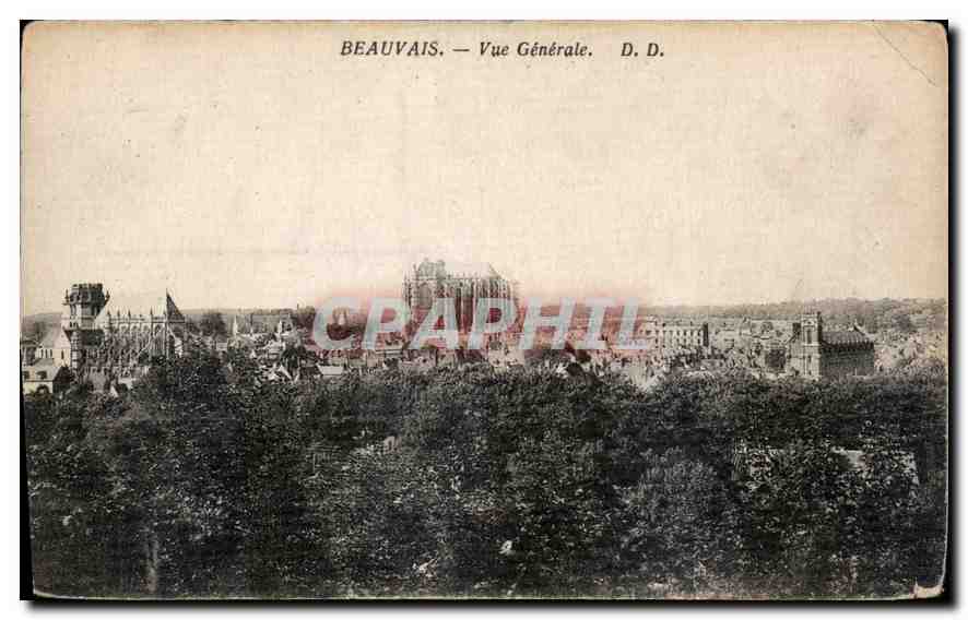 CPA Beauvais Vue generale 