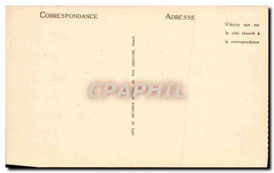 CPA Compiegne Le Chateau Salon des Fleurs  — Rückseite