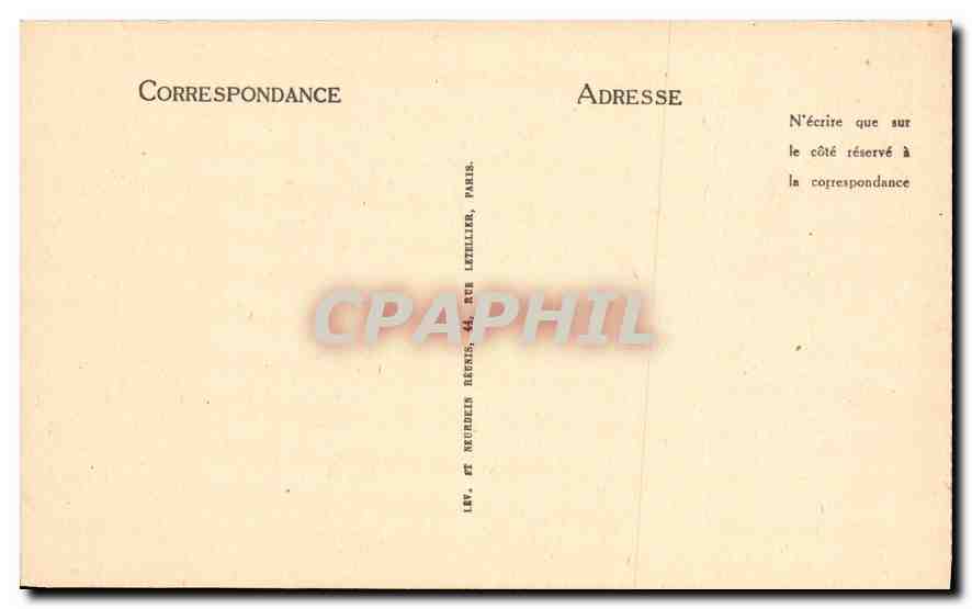 CPA Compiegne Le Chateau Chambre a Coucher de Napoleon  — Rückseite
