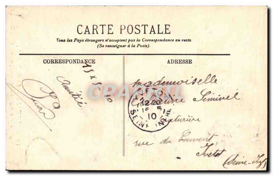 Beauvais — La Cathédrale. L'Horloge astronomique de Vérité. — LL. — Verso