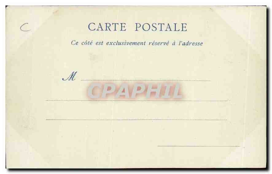 CPA Beauvais Grand Portail de la Cathedrale  — Rückseite