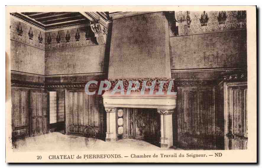 Château de Pierrefonds — Lord's Work Room — ND