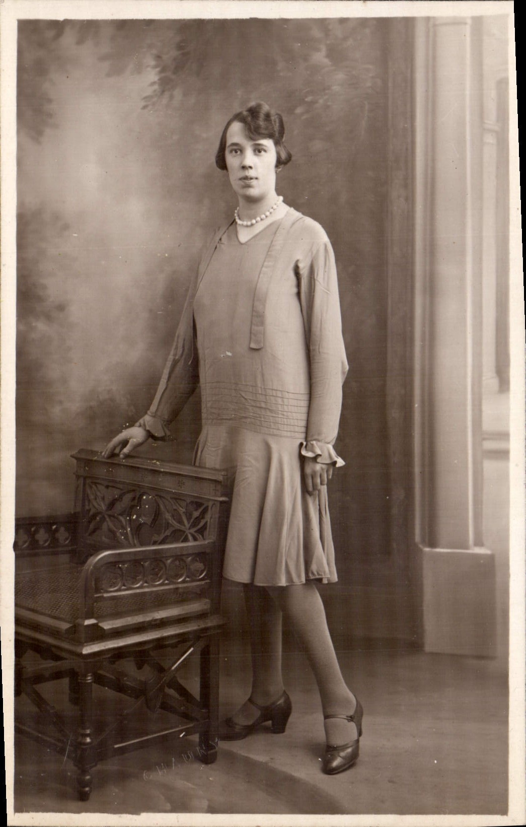 CARTE PHOTO Femme