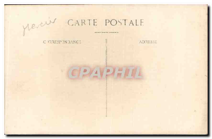 CARTE PHOTO Enfants — Rückseite