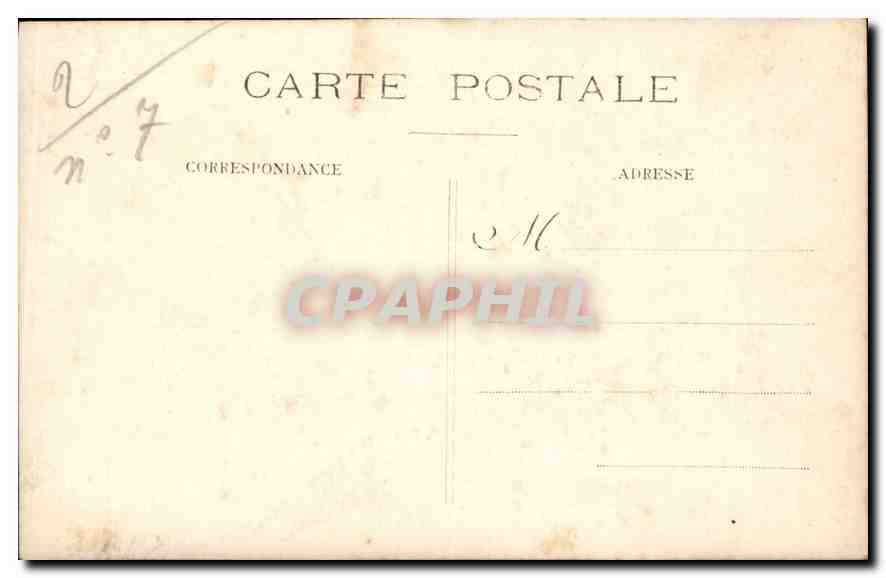 Nid du rêve — maison à tourelles — éditeur CPAPHIL, n°7 — Rückseite