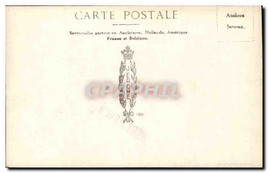 Portrait d'une femme — éditeur Jérome, série non identifiée — Reverso