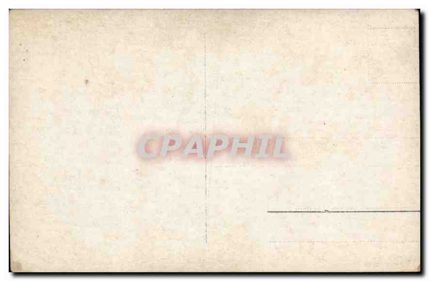 CARTE PHOTO Femme — Verso