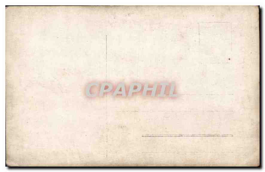CARTE PHOTO Homme Enfants — Verso