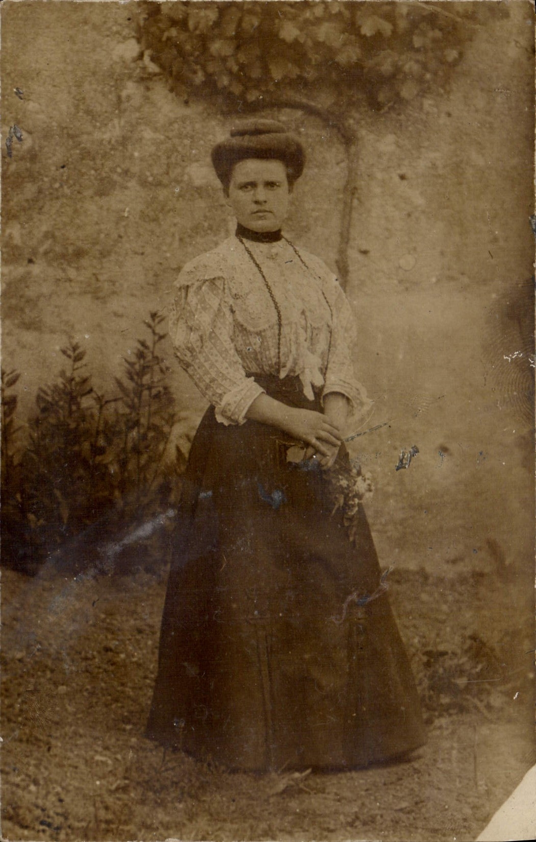 CARTE PHOTO Femme