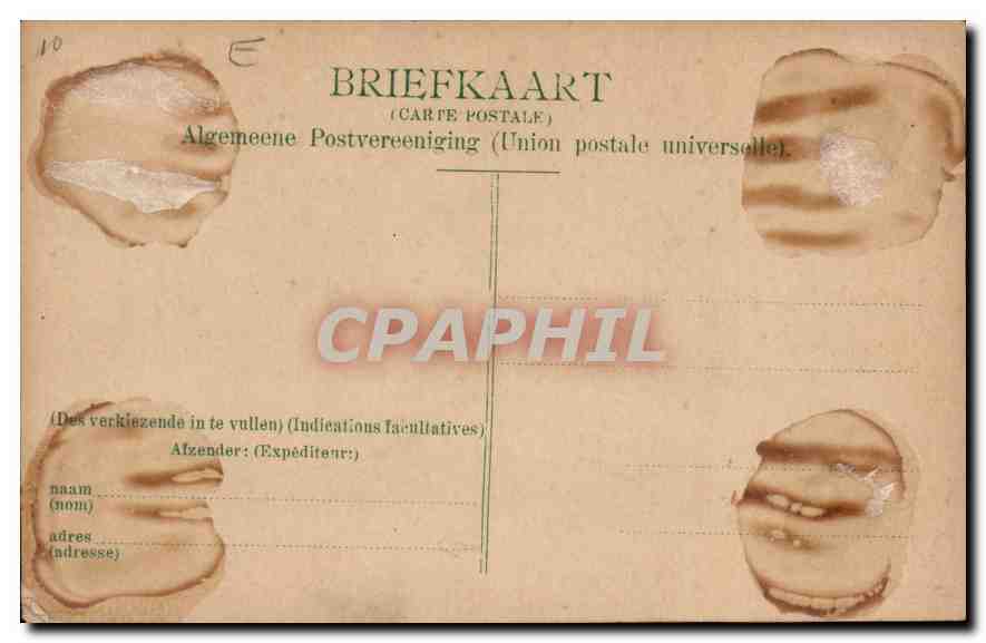 CARTE PHOTO Femme — Back