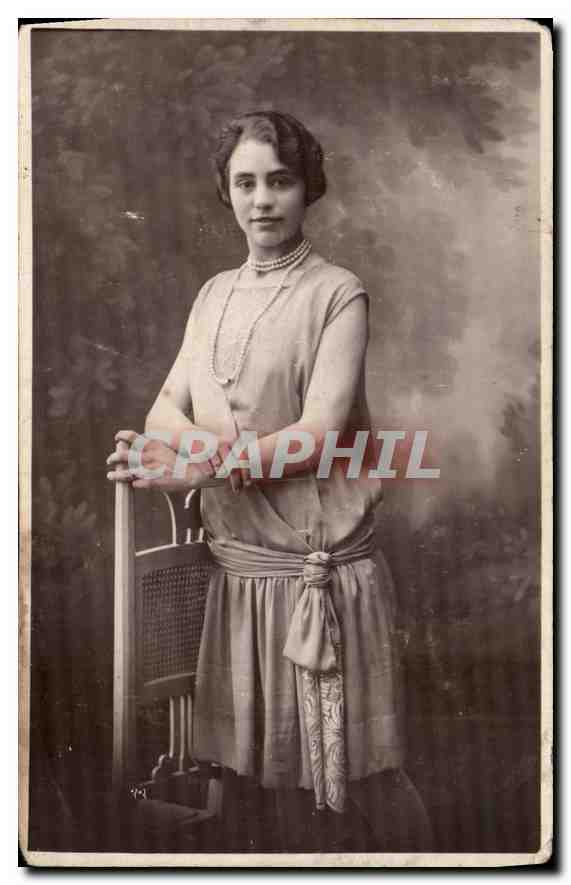 CARTE PHOTO Femme