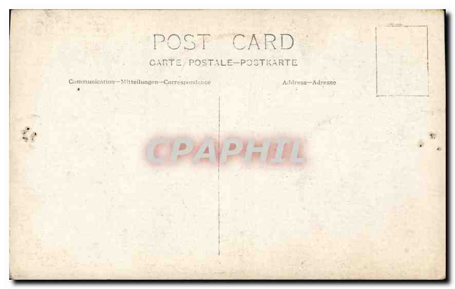 CARTE PHOTO Femme Enfant — Rückseite
