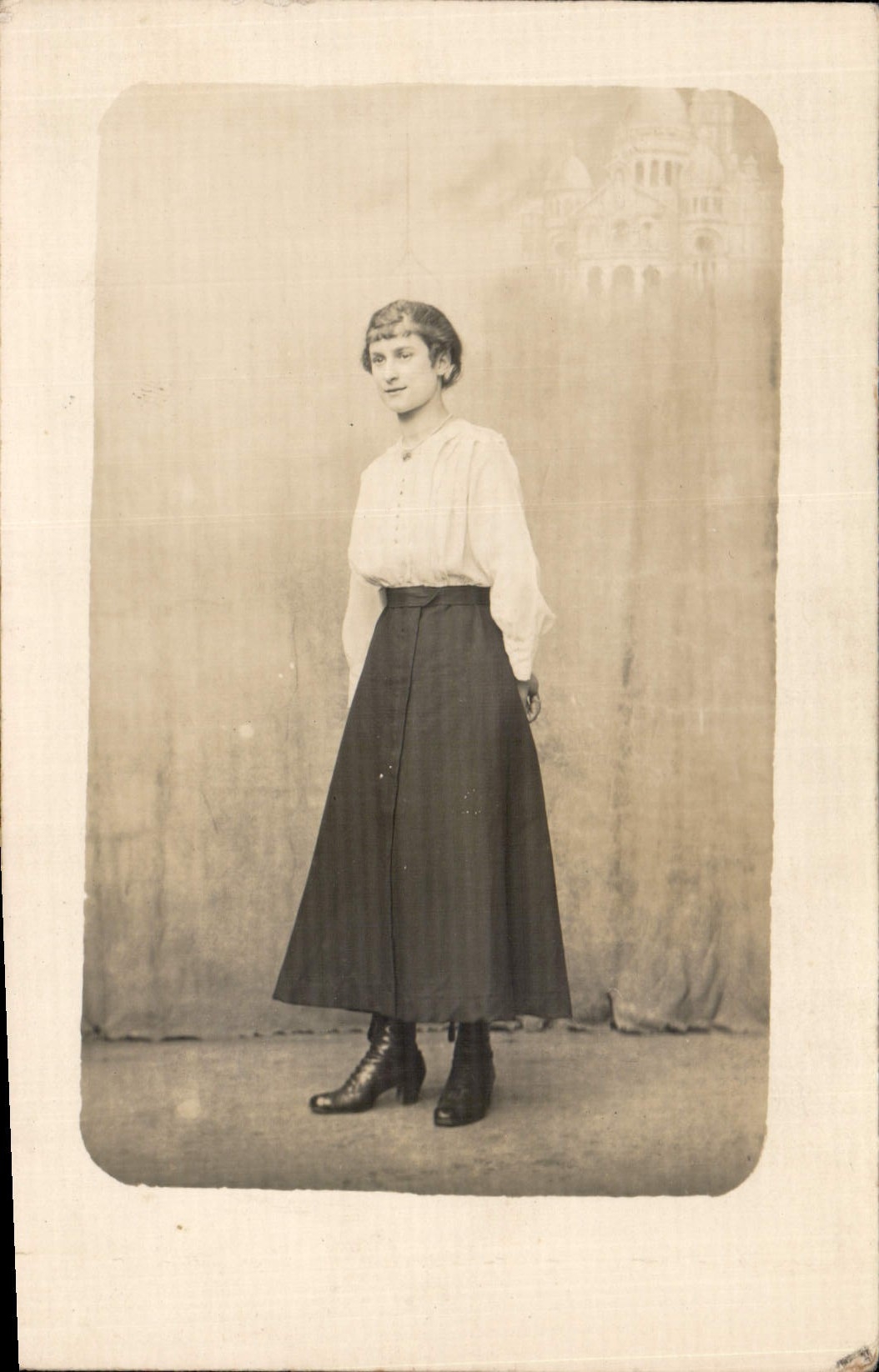 CARTE PHOTO Femme 
