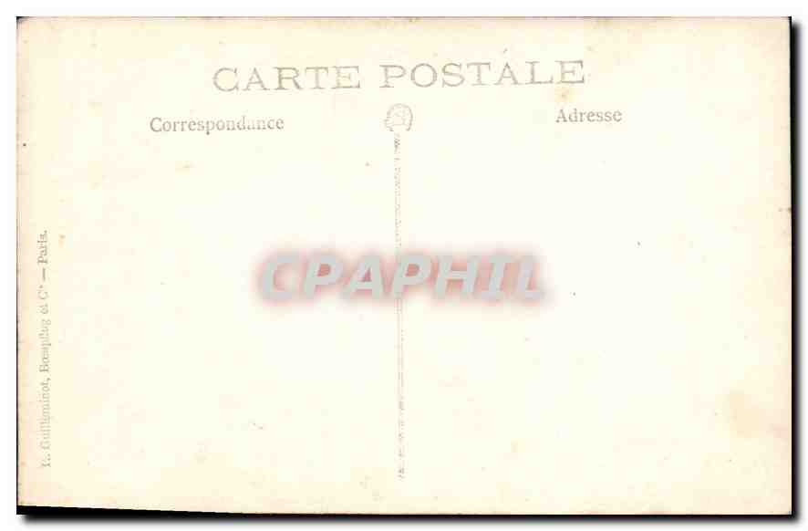 CARTE PHOTO Femme  — Rückseite