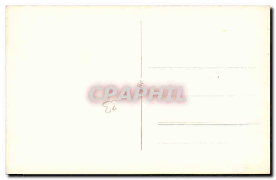 CARTE PHOTO Femme — Verso
