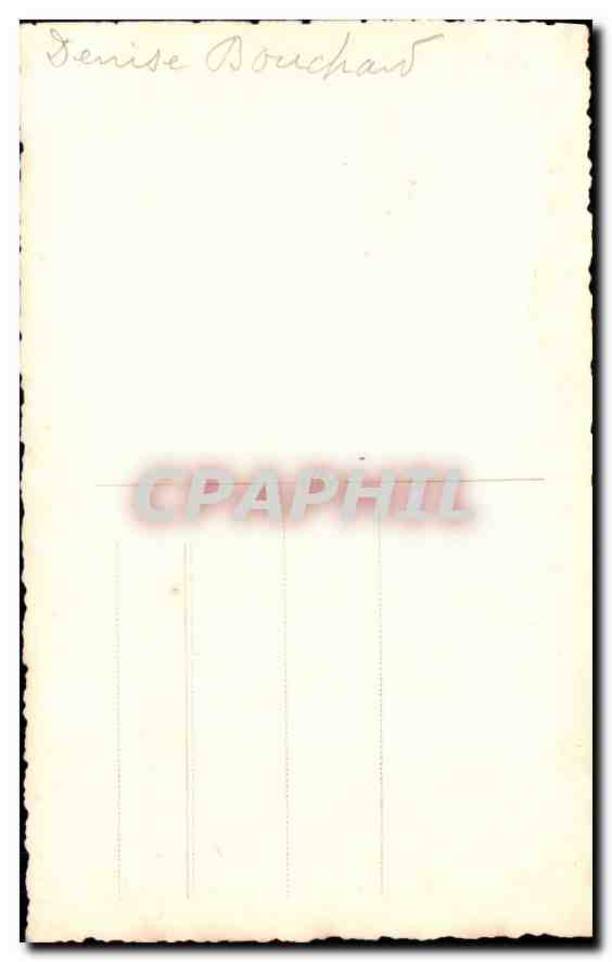 CARTE PHOTO Enfants Strasbourg — Verso