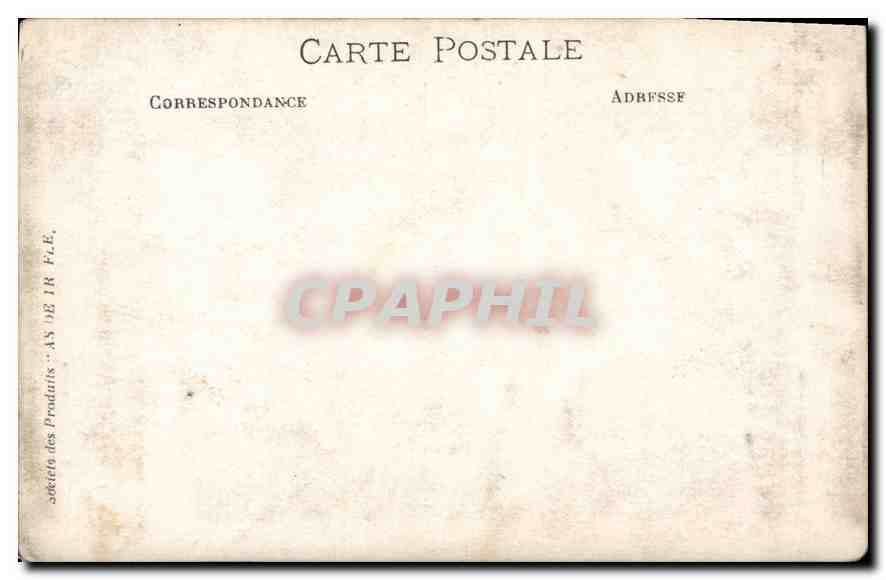CARTE PHOTO Homme au turban — Rückseite