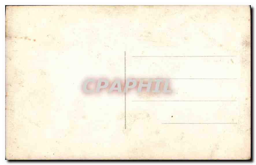 CARTE PHOTO Femme Mariage — Rückseite