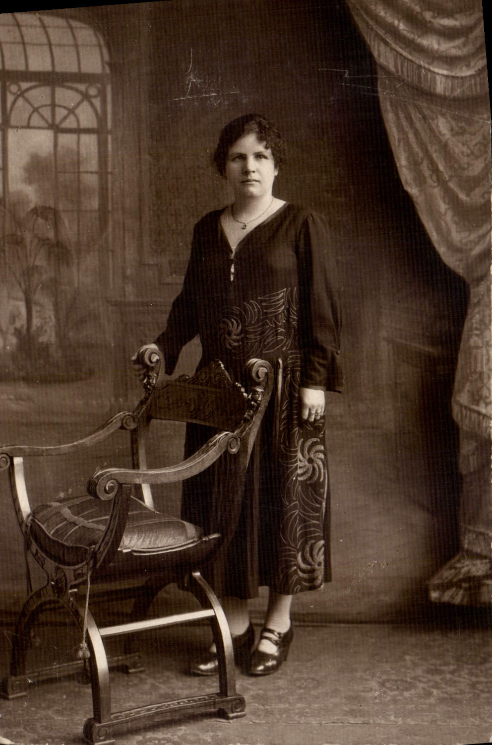 CARTE PHOTO Femme