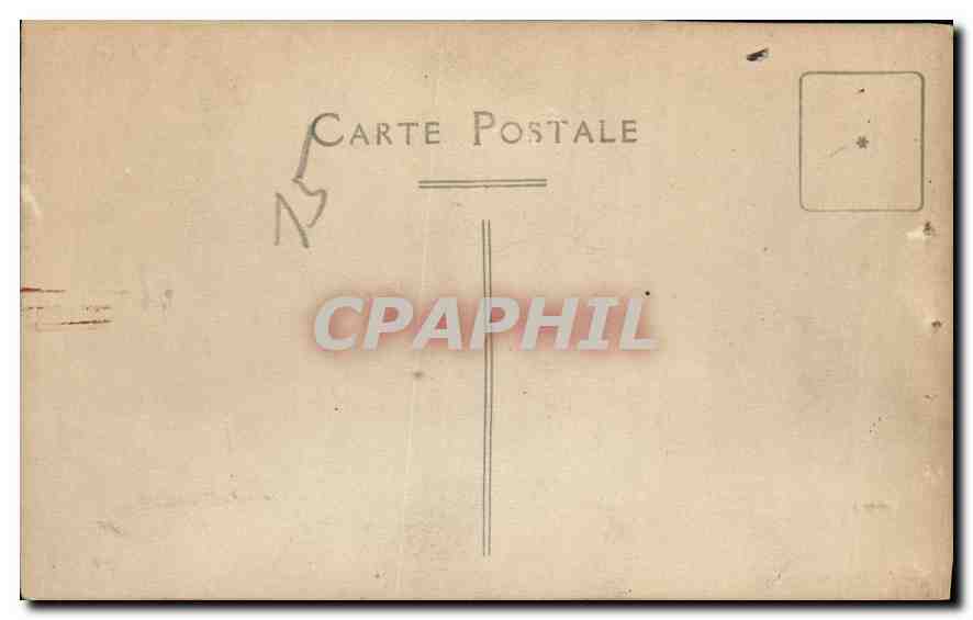 CARTE PHOTO Femme — Rückseite