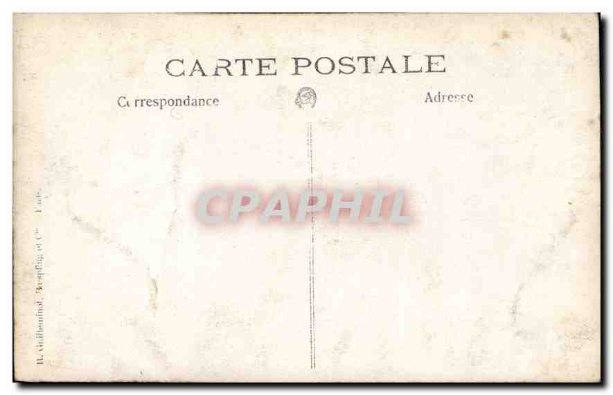 CARTE PHOTO Femme Enfants — Rückseite
