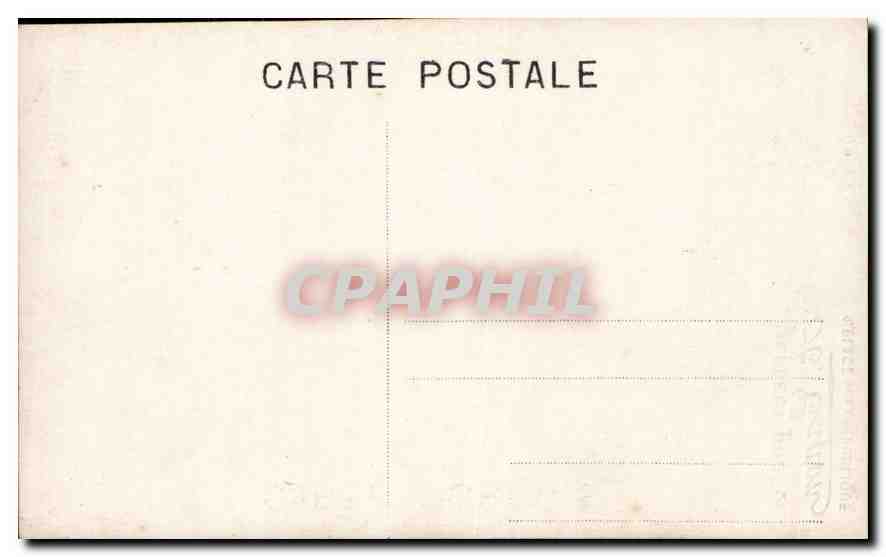 CARTE PHOTO Enfant Communiante — Rückseite