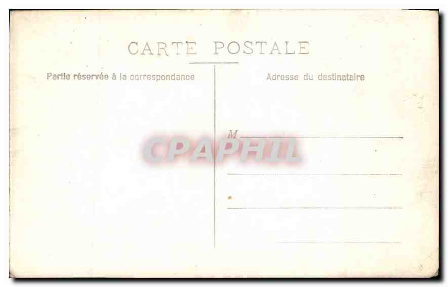 CARTE PHOTO Femmes — Verso