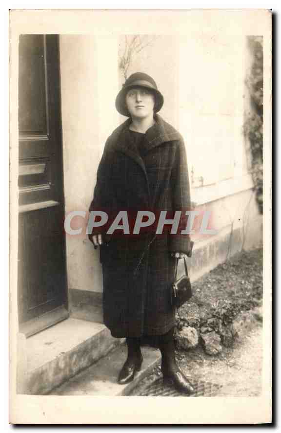 CARTE PHOTO Femme