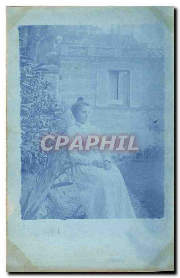 CARTE PHOTO Femme